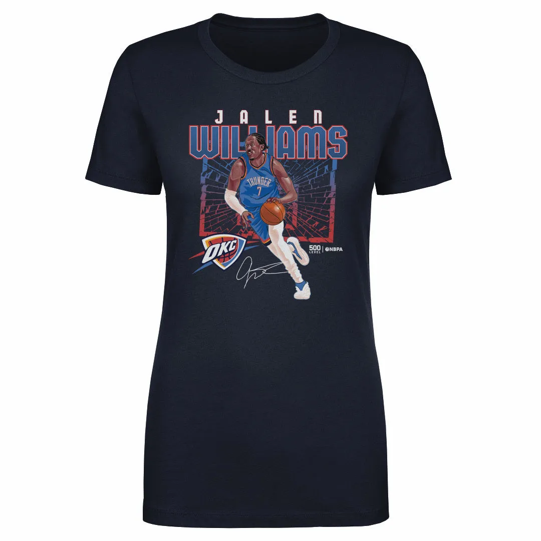 Jalen Williams Oklahoma City Thunder Shattered WHT sold by 500 Level
