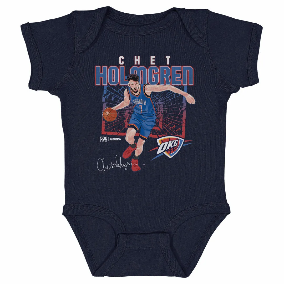 Chet Holmgren Oklahoma City Thunder Shattered WHT sold by 500 Level product image thumbnail 2