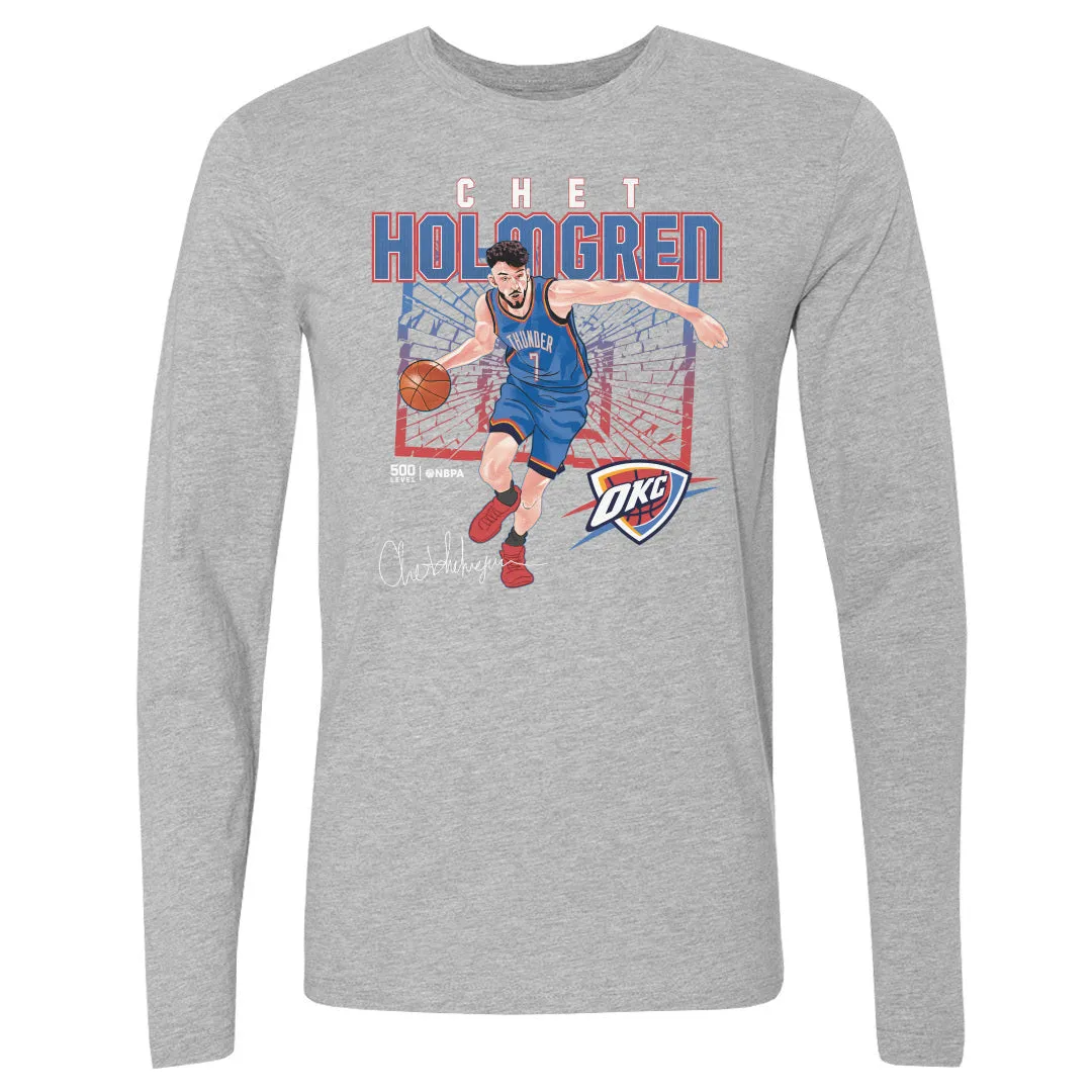 Chet Holmgren Oklahoma City Thunder Shattered WHT sold by 500 Level