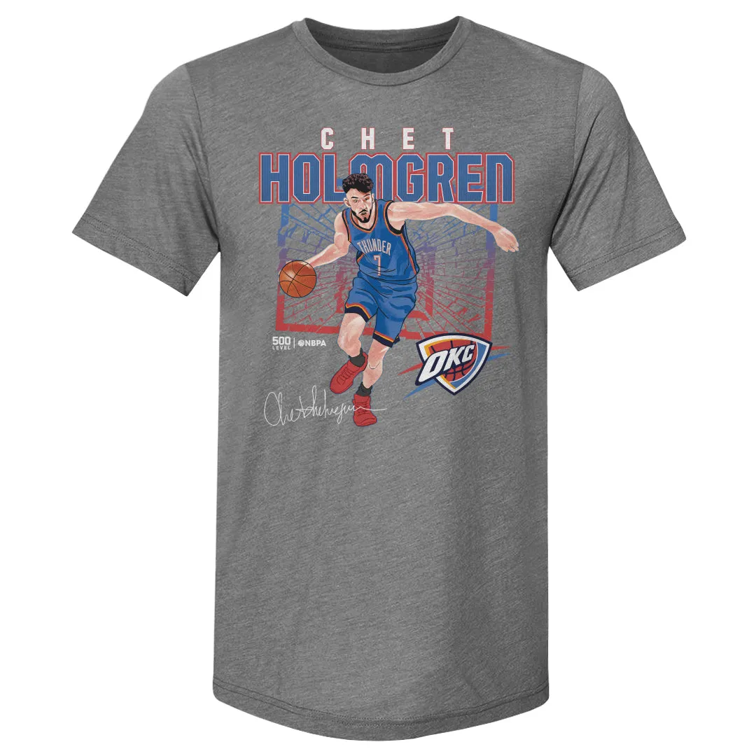 Chet Holmgren Oklahoma City Thunder Shattered WHT sold by 500 Level product image thumbnail 2