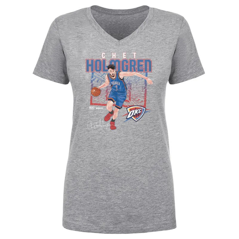Chet Holmgren Oklahoma City Thunder Shattered WHT sold by 500 Level