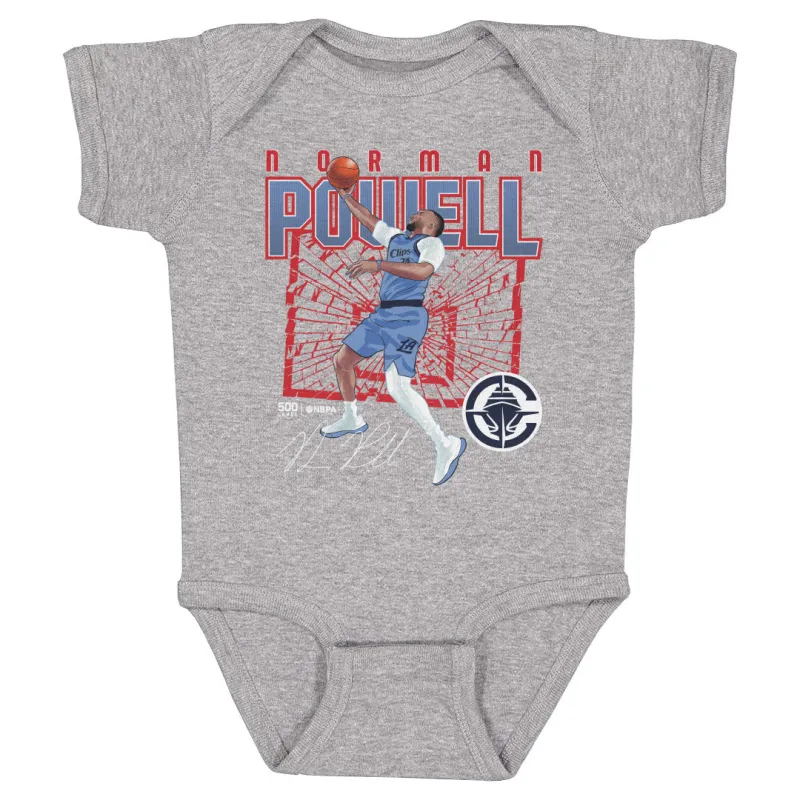 Norman Powell Los Angeles Clippers Shattered WHT sold by 500 Level
