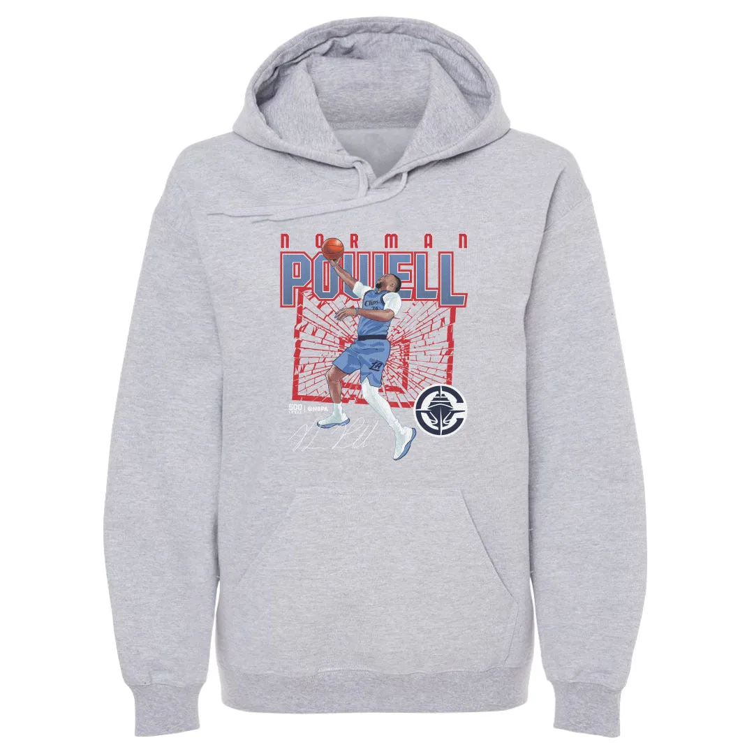 Norman Powell Los Angeles Clippers Shattered WHT sold by 500 Level