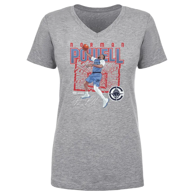 Norman Powell Los Angeles Clippers Shattered WHT sold by 500 Level