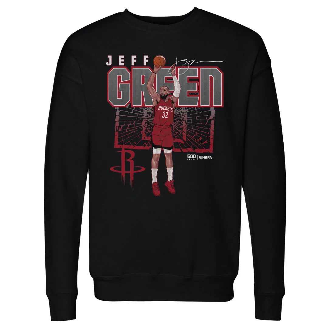 Jeff Green Houston Rockets Shattered WHT sold by 500 Level