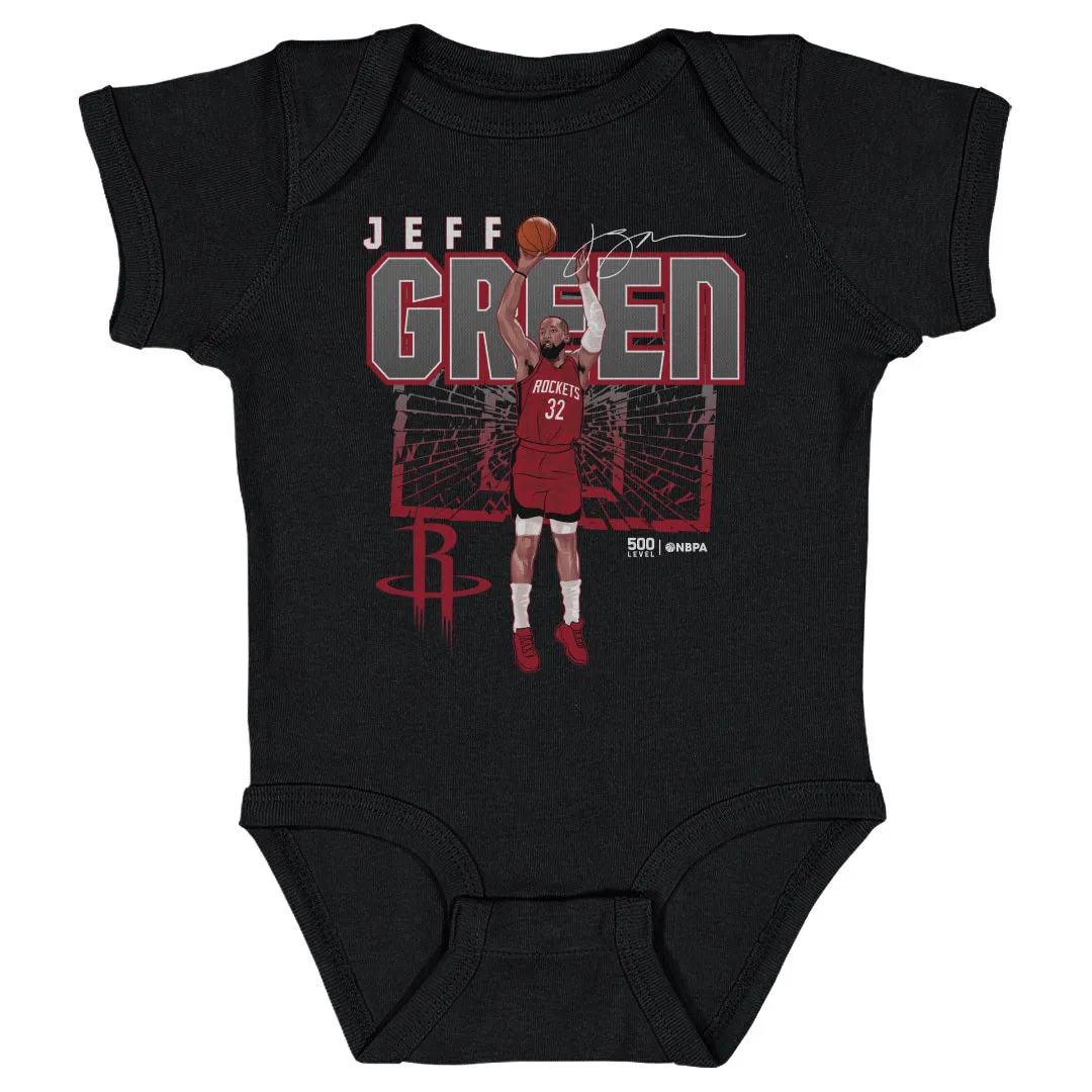Jeff Green Houston Rockets Shattered WHT sold by 500 Level