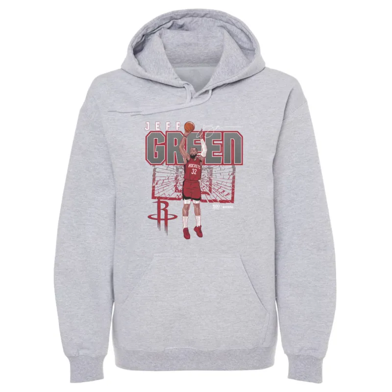 Jeff Green Houston Rockets Shattered WHT sold by 500 Level