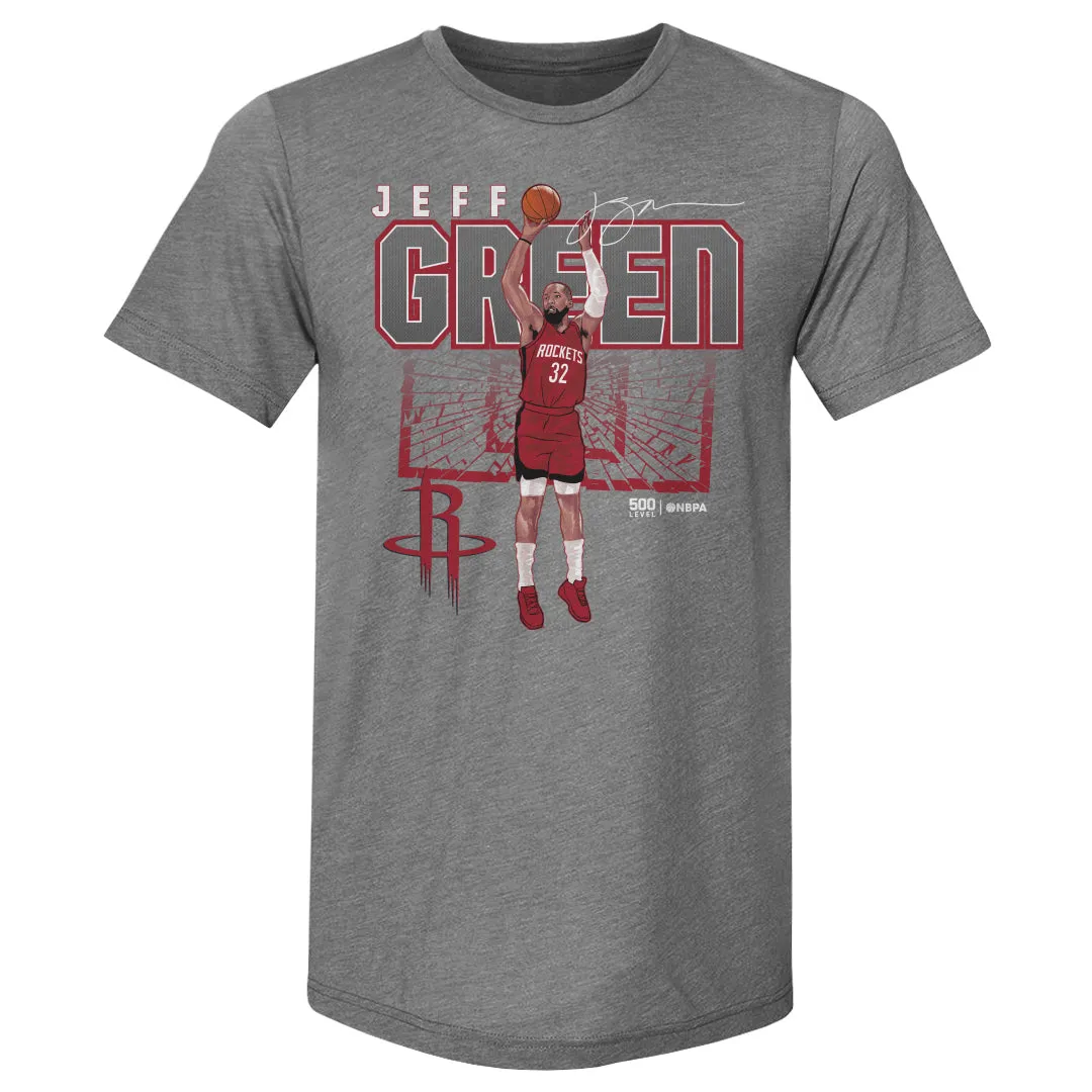 Jeff Green Houston Rockets Shattered WHT sold by 500 Level product image thumbnail 2