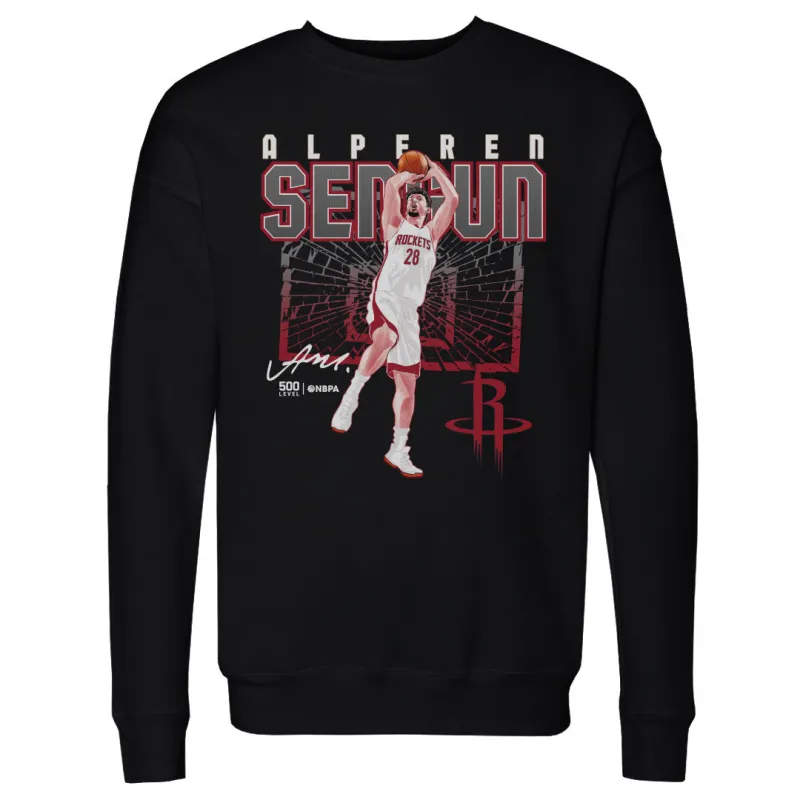 Alperen Sengun Houston Rockets Shattered WHT sold by 500 Level