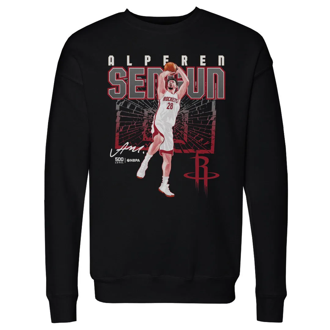 Alperen Sengun Houston Rockets Shattered WHT sold by 500 Level