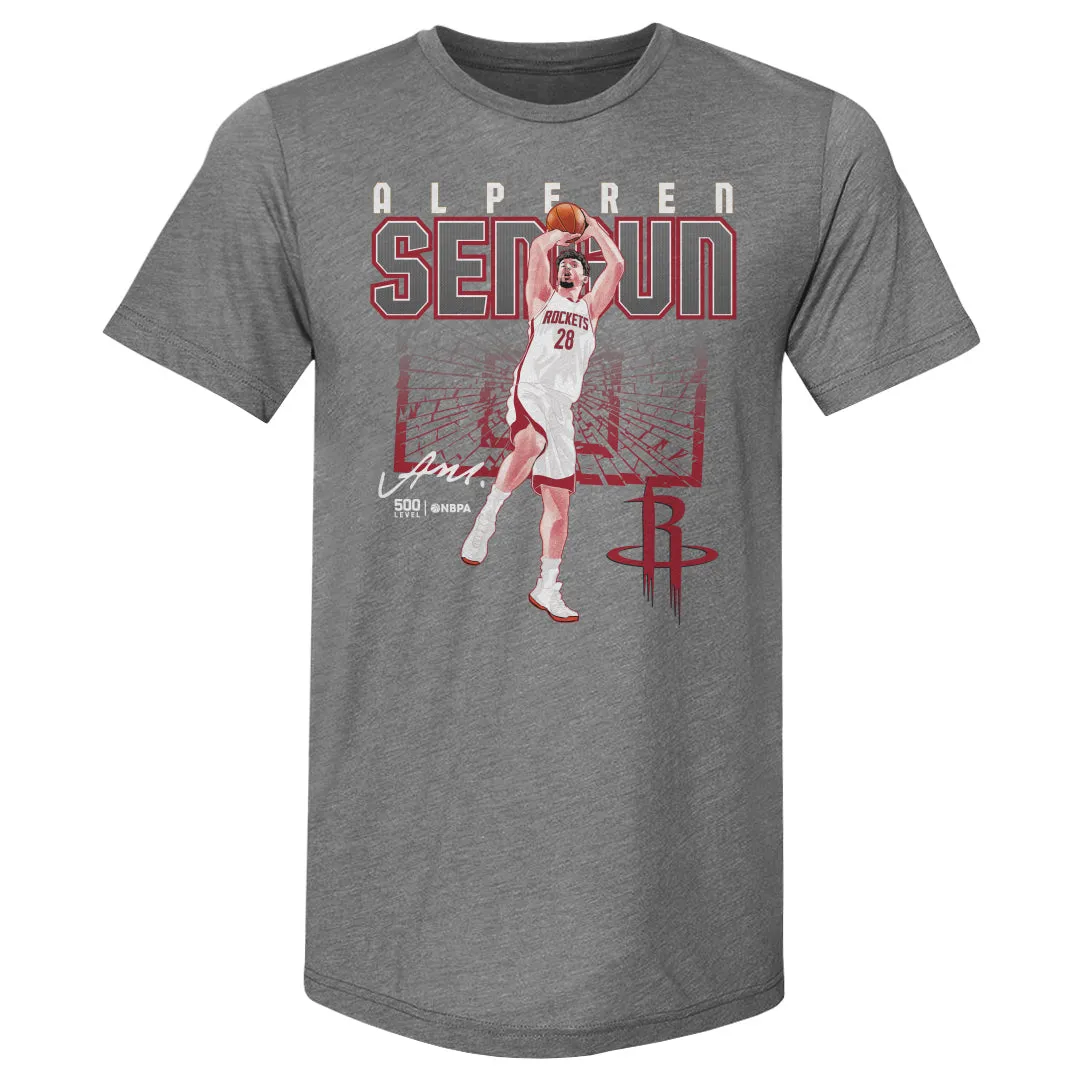 Alperen Sengun Houston Rockets Shattered WHT sold by 500 Level product image thumbnail 2