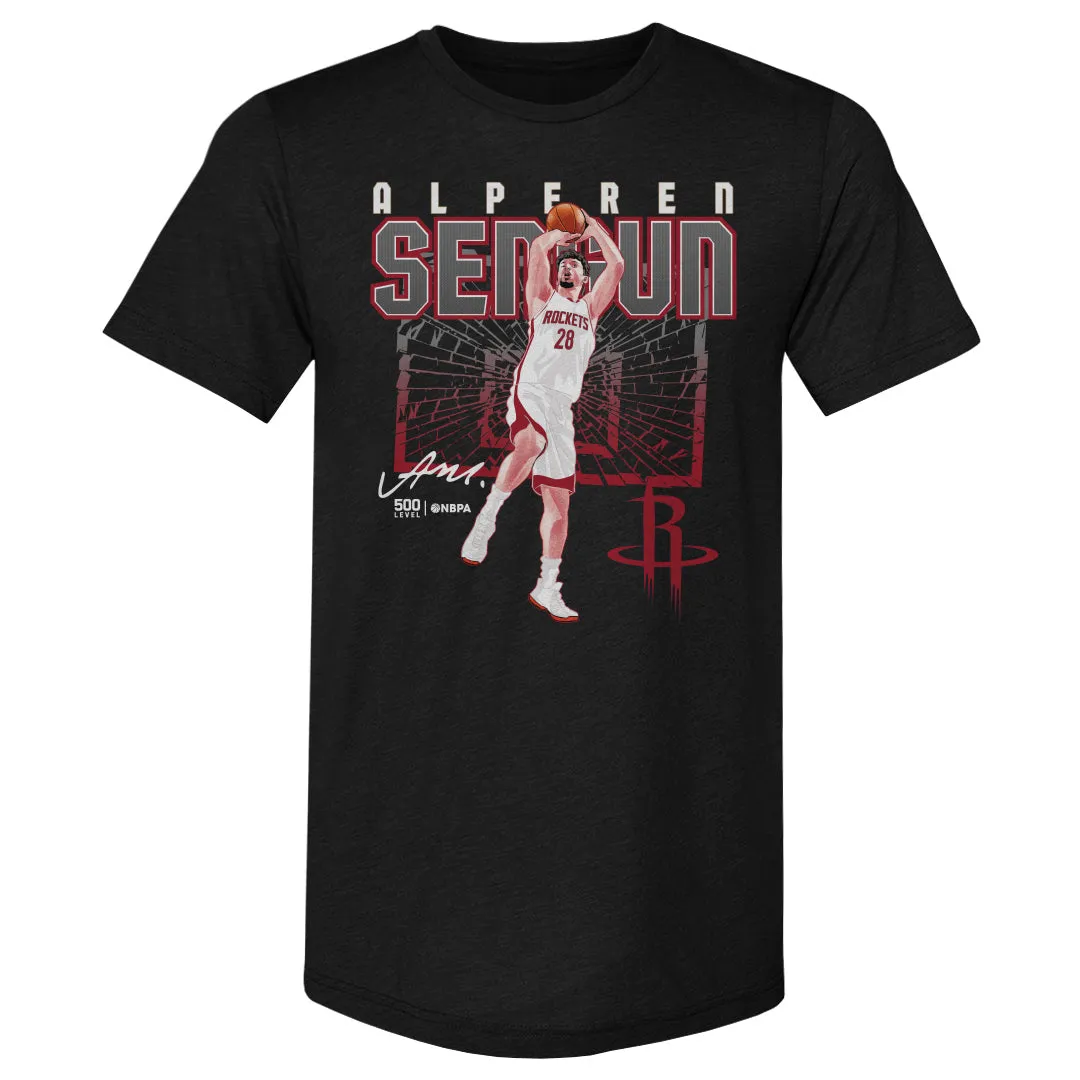 Alperen Sengun Houston Rockets Shattered WHT sold by 500 Level