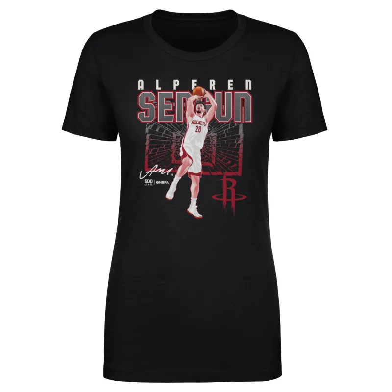 Alperen Sengun Houston Rockets Shattered WHT sold by 500 Level