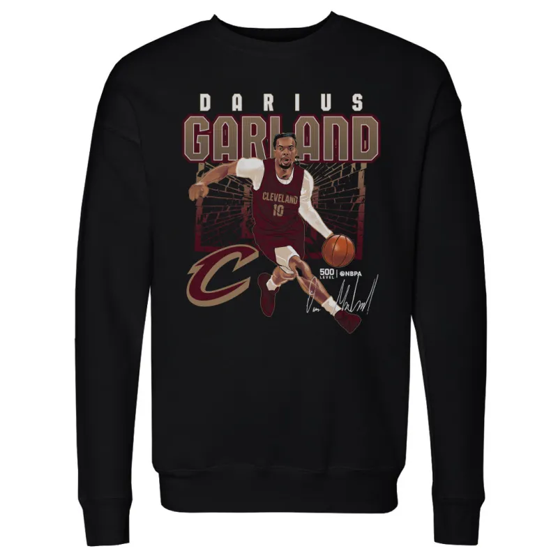 Darius Garland Cleveland Cavaliers Shattered WHT sold by 500 Level