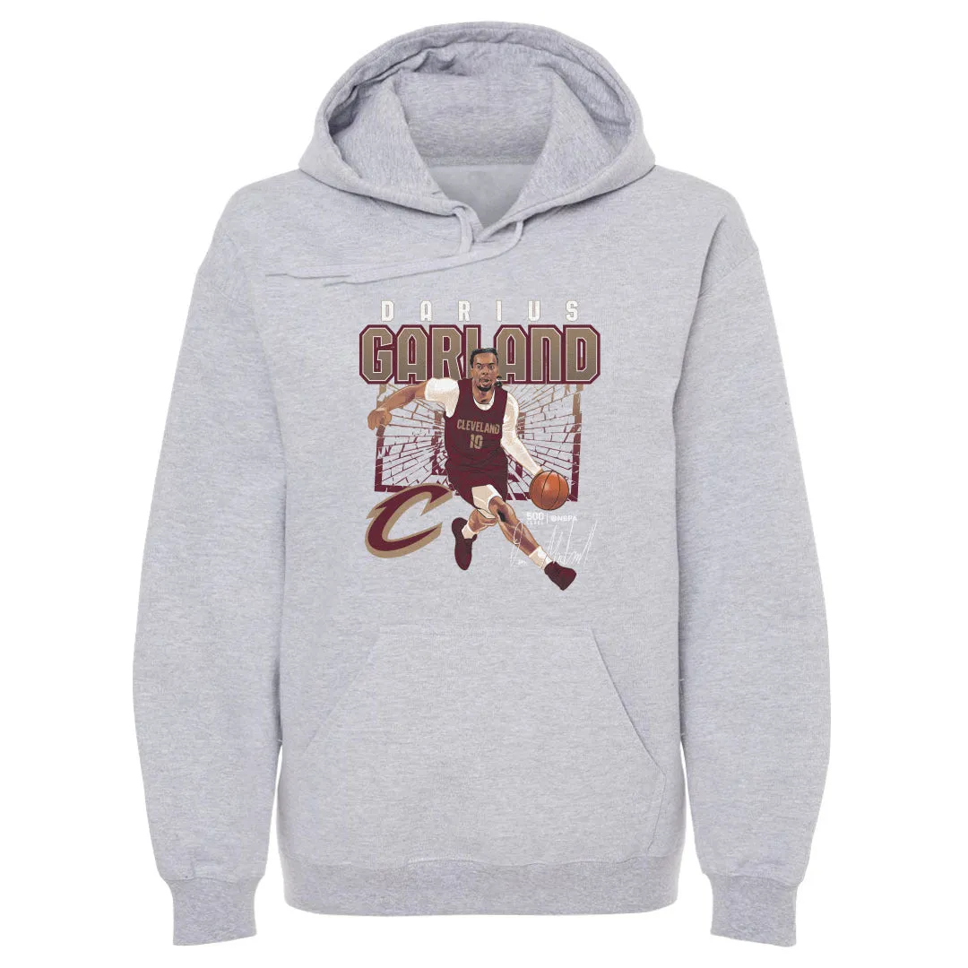 Darius Garland Cleveland Cavaliers Shattered WHT sold by 500 Level
