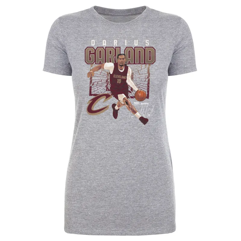 Darius Garland Cleveland Cavaliers Shattered WHT sold by 500 Level