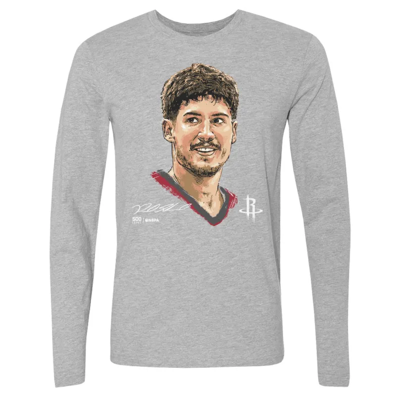 Reed Sheppard Houston Rockets Portrait WHT sold by 500 Level