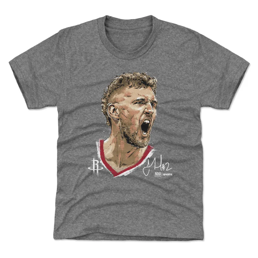 Jock Landale Houston Rockets Portrait WHT sold by 500 Level