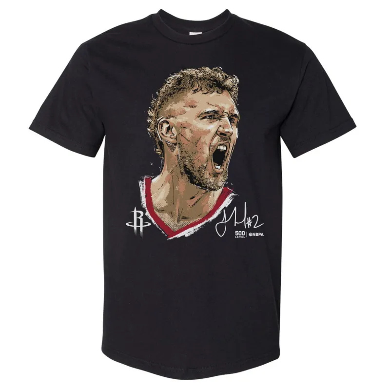 Jock Landale Houston Rockets Portrait WHT sold by 500 Level