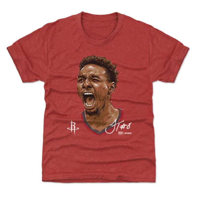Jae'Sean Tate Houston Rockets Portrait WHT sold by 500 Level