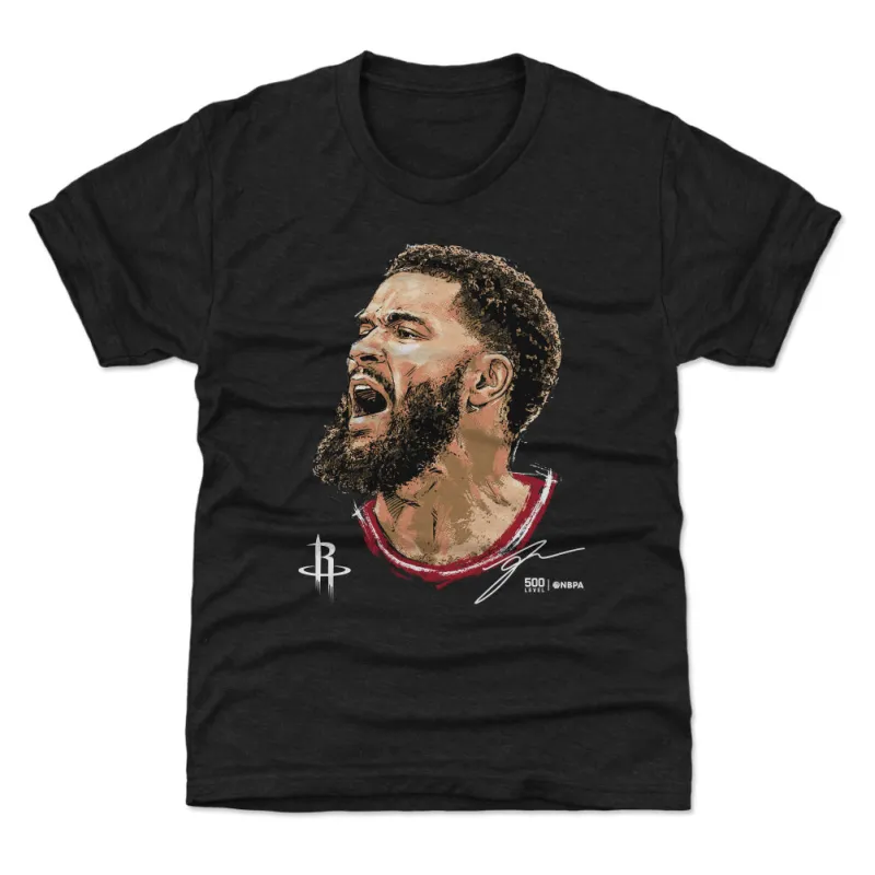 Fred VanVleet Houston Rockets Portrait WHT sold by 500 Level