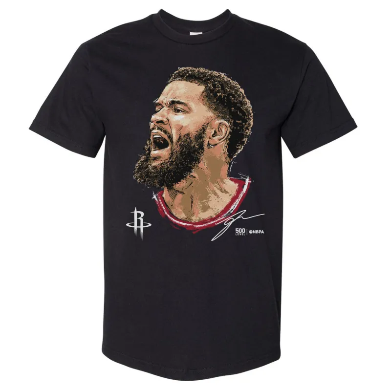 Fred VanVleet Houston Rockets Portrait WHT sold by 500 Level