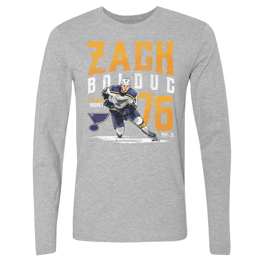 Zack Bolduc St. Louis Blues Player Name WHT sold by 500 Level