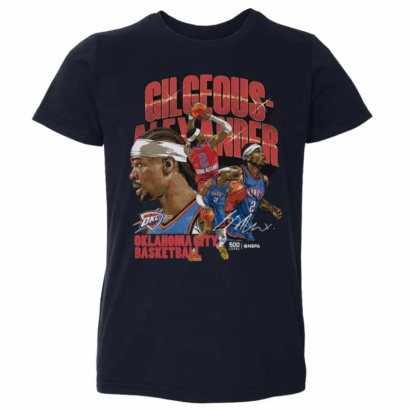 Shai Gilgeous-Alexander Oklahoma City Thunder Collage WHT made by 500 Level