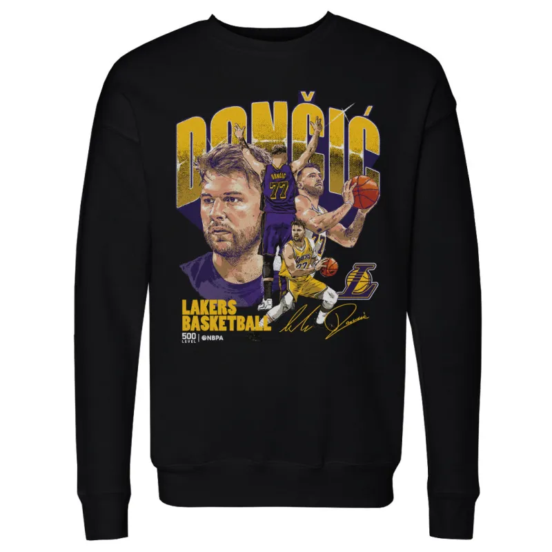 Luka Doncic Los Angeles Lakers Collage WHT sold by 500 Level