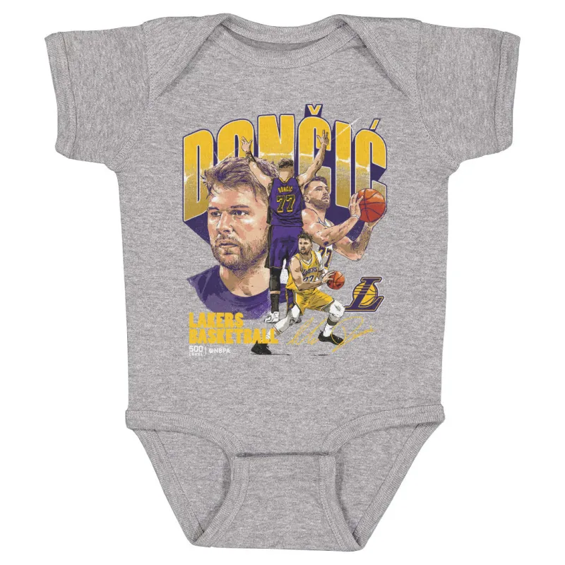 Luka Doncic Los Angeles Lakers Collage WHT sold by 500 Level