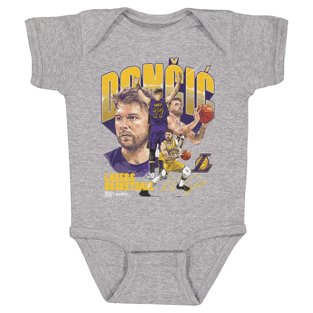 Luka Doncic Los Angeles Lakers Collage WHT sold by 500 Level