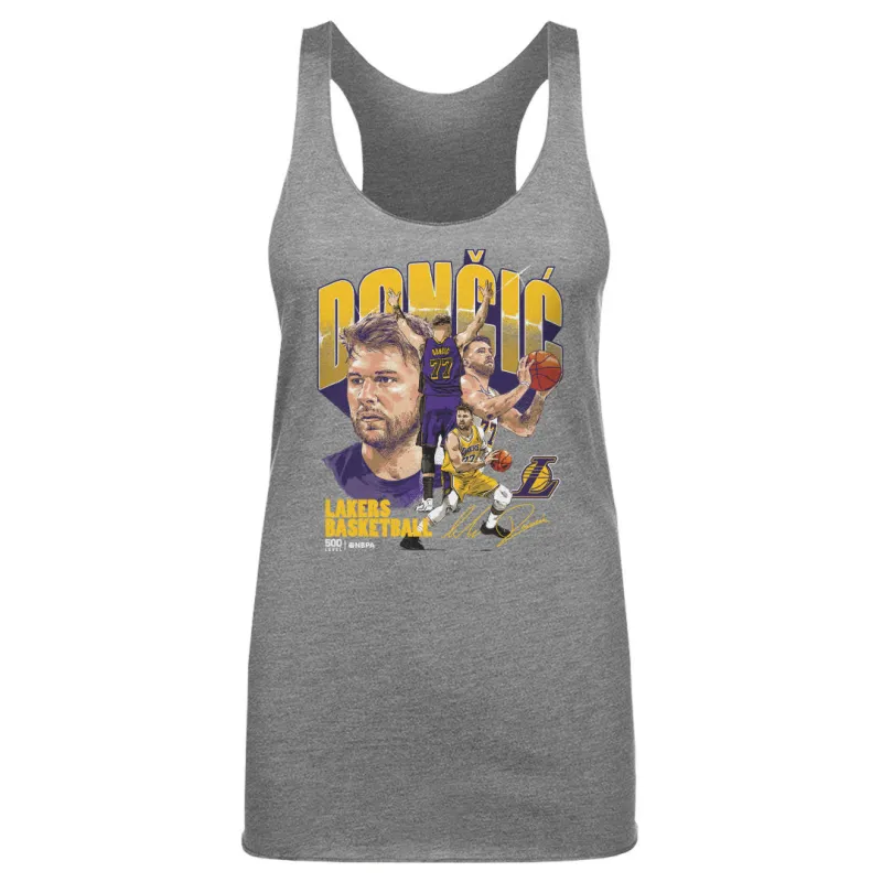 Luka Doncic Los Angeles Lakers Collage WHT sold by 500 Level