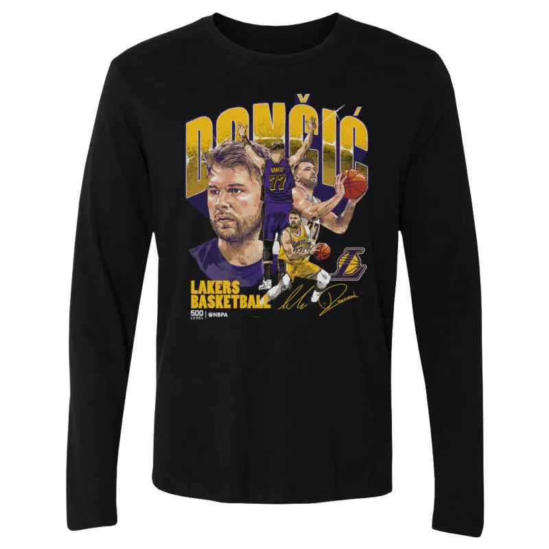 Luka Doncic Los Angeles Lakers Collage WHT sold by 500 Level