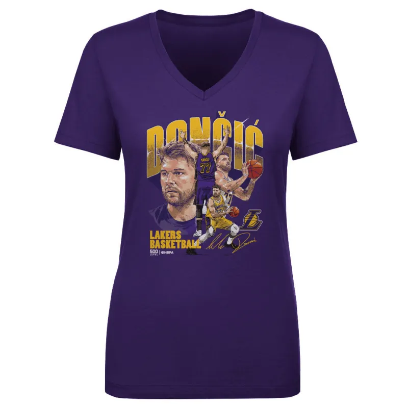 Luka Doncic Los Angeles Lakers Collage WHT sold by 500 Level