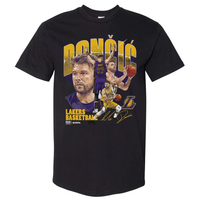 Luka Doncic Los Angeles Lakers Collage WHT sold by 500 Level