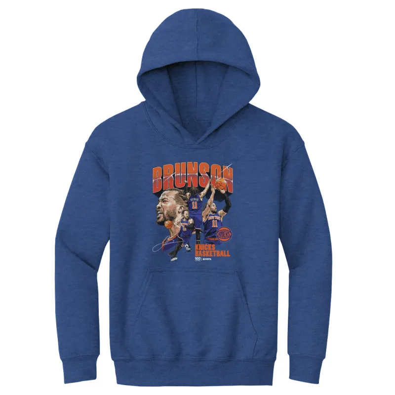 Jalen Brunson New York Knicks Collage WHT sold by 500 Level
