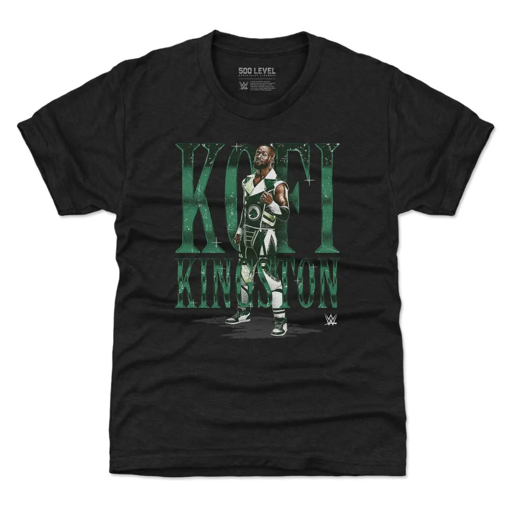 Kofi Kingston Name WHT sold by 500 Level product image thumbnail 2