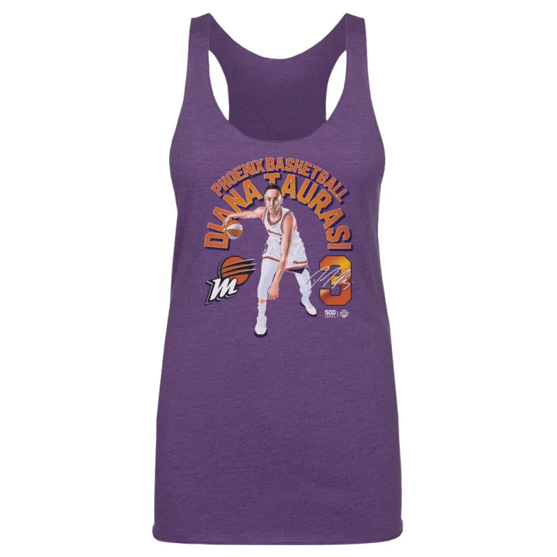 Diana Taurasi Phoenix Mercury Name Arc WHT sold by 500 Level