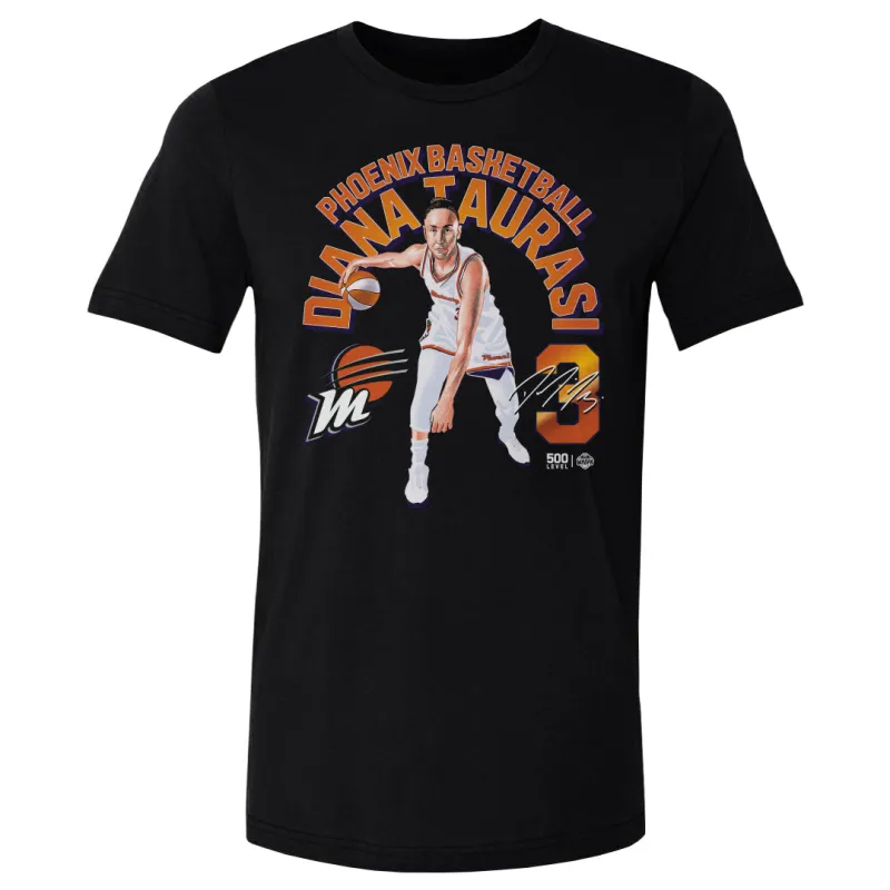 Diana Taurasi Phoenix Mercury Name Arc WHT sold by 500 Level