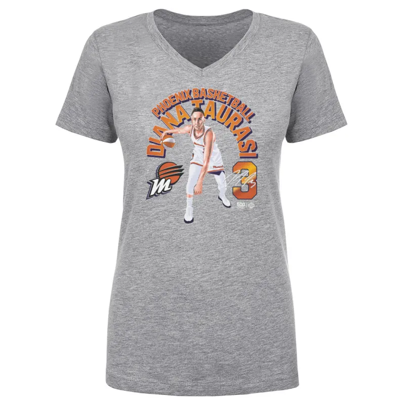 Diana Taurasi Phoenix Mercury Name Arc WHT made by 500 Level