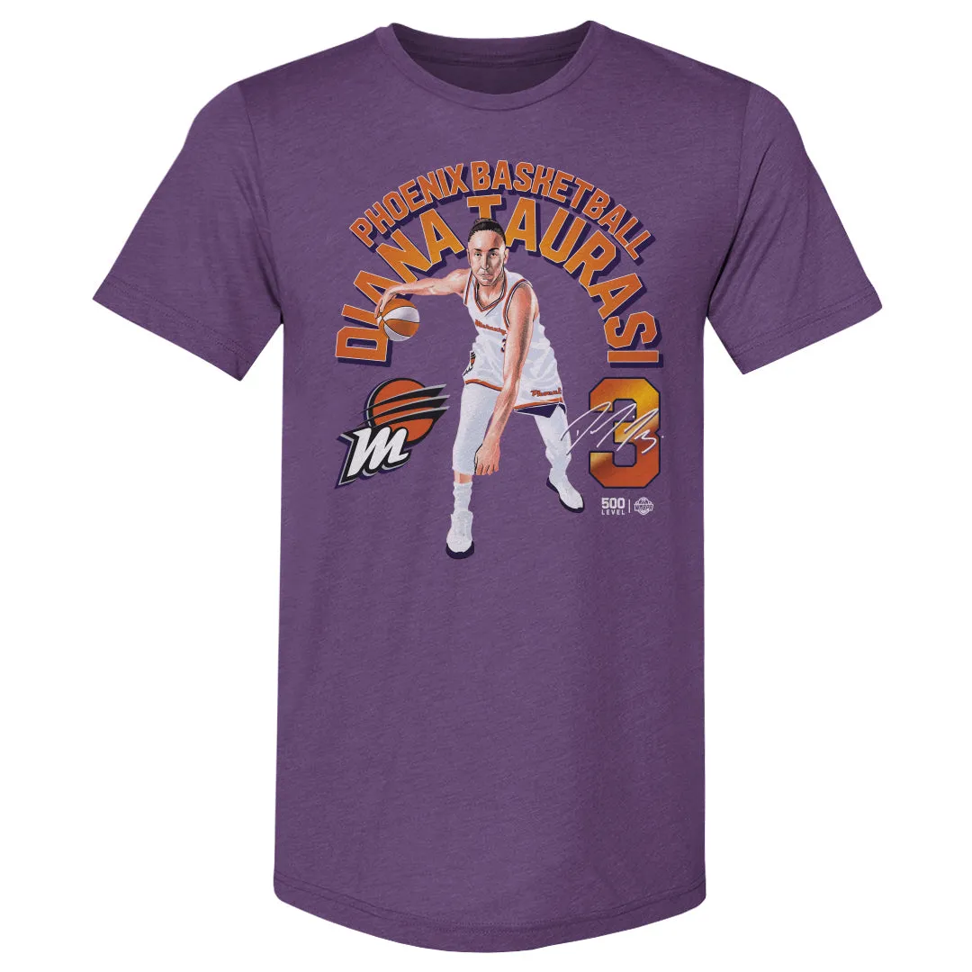 Diana Taurasi Phoenix Mercury Name Arc WHT sold by 500 Level