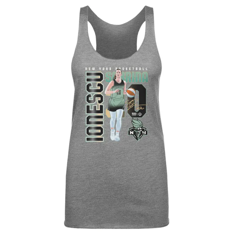 Sabrina Ionescu New York Liberty Player Number WHT sold by 500 Level