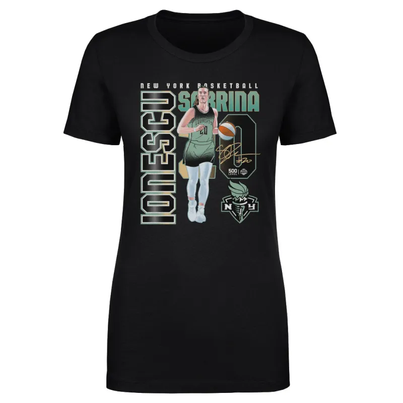 Sabrina Ionescu New York Liberty Player Number WHT sold by 500 Level