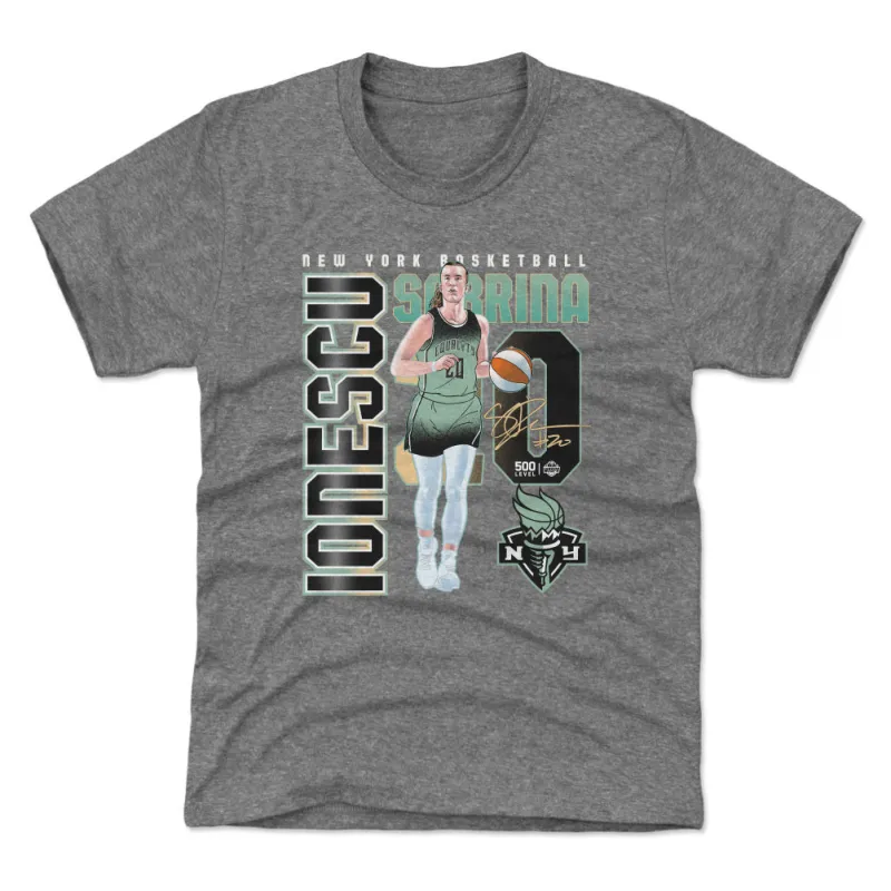 Sabrina Ionescu New York Liberty Player Number WHT sold by 500 Level