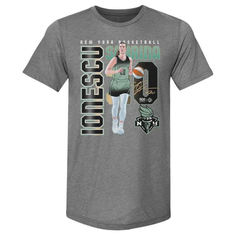 Sabrina Ionescu New York Liberty Player Number WHT sold by 500 Level