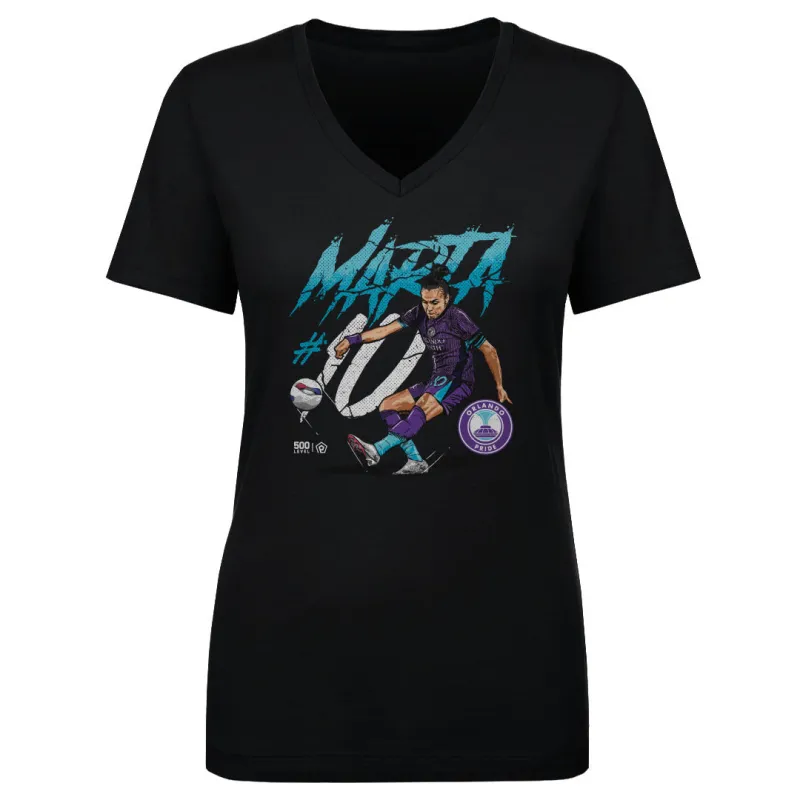Marta Orlando Pride Player Name WHT made by 500 Level