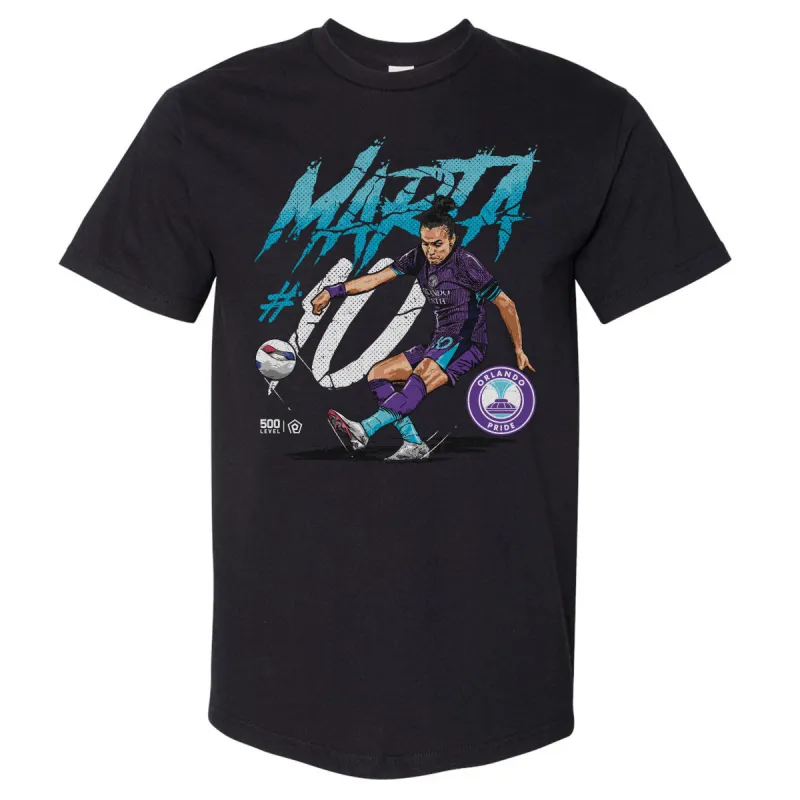 Marta Orlando Pride Player Name WHT made by 500 Level