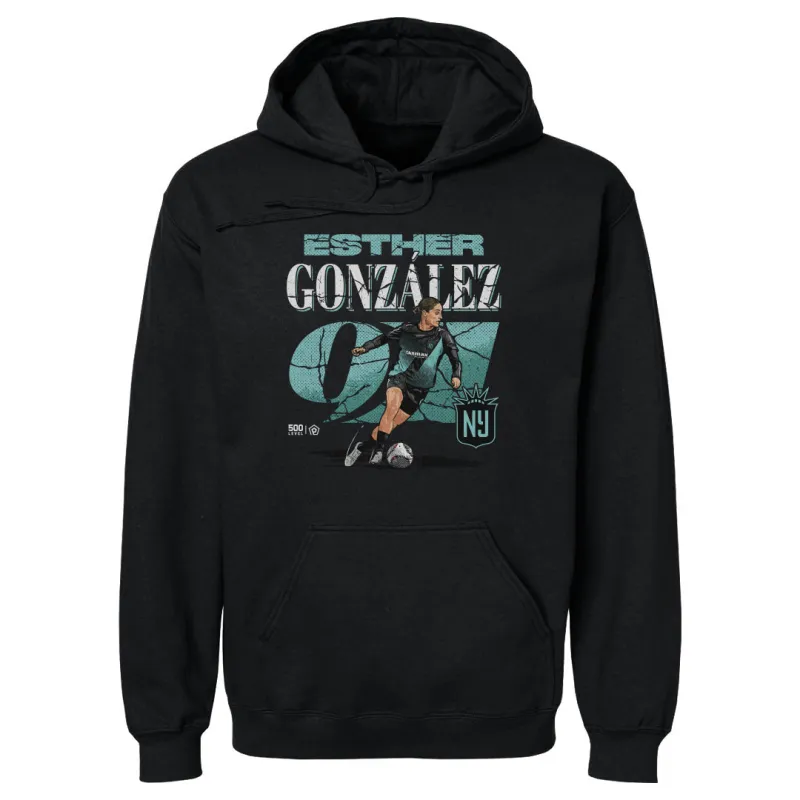 Esther Gonzalez Gotham FC Cracked Number WHT sold by 500 Level