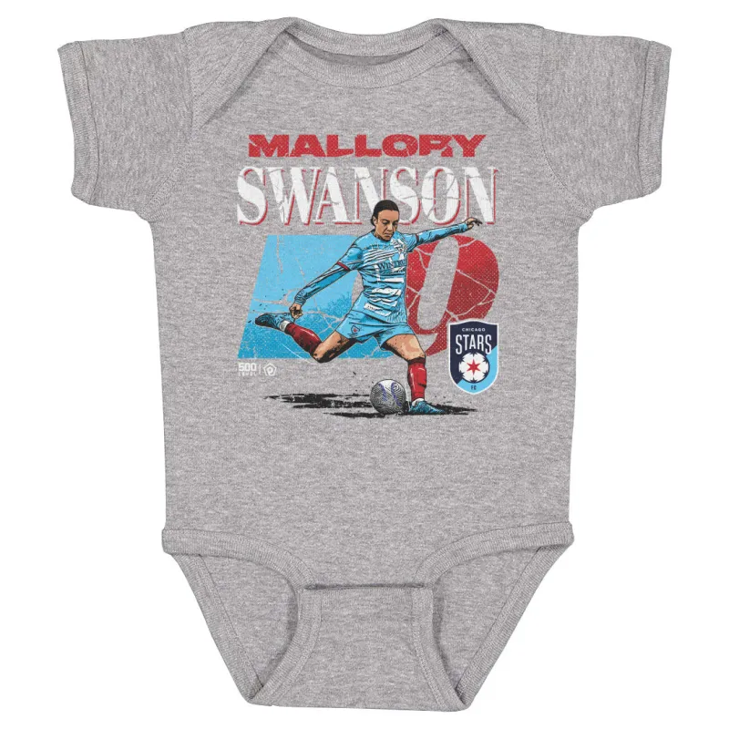 Mallory Swanson Chicago Stars FC Cracked Number WHT sold by 500 Level