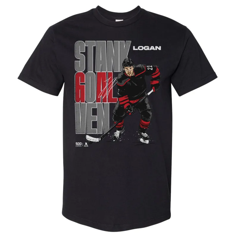 Logan Stankoven Carolina Bold WHT sold by 500 Level